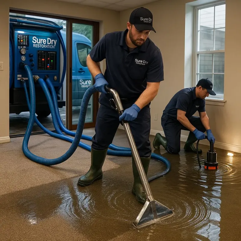 Water Extraction and Removal process in Batesville, IN